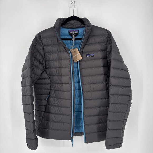 Patagonia Men's Size Medium Gray Down Sweater Insulated Puffer Jacket #84675 NWT - Picture 5 of 9